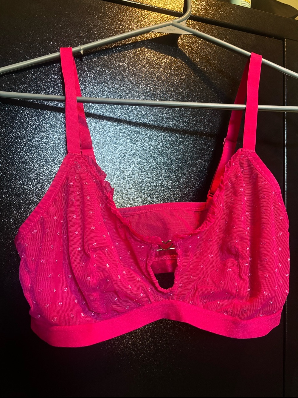 Wireless Pink Bralette large
